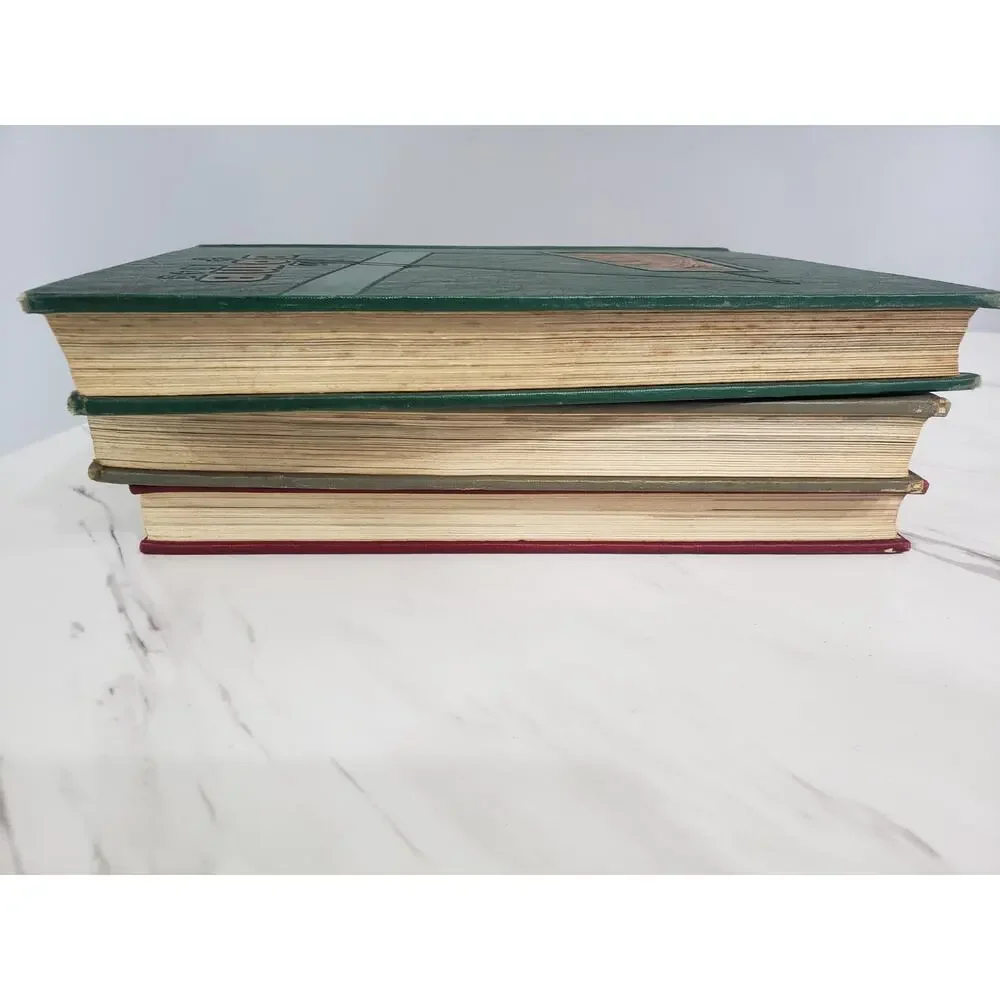 1947 - 1948 - 1949 - lot The Bomb Yearbook Iowa State College WWII Era Year Book